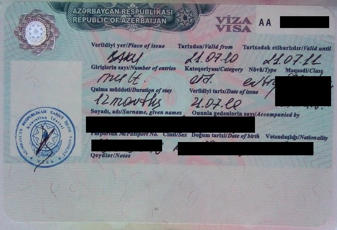Виза в Азербайджан. Visa Azerbaijan. Бизнес виза Азербайджан. Виза электронная в Азербайджан.